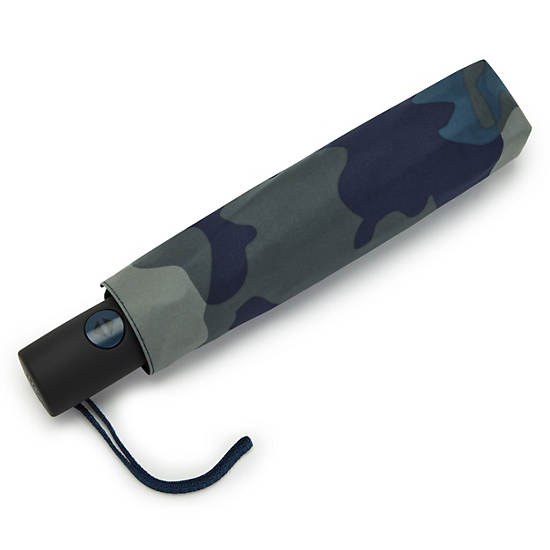 Kipling New Printed Umbrella Auto Open Accessories Cool Camo | AU 1711EB